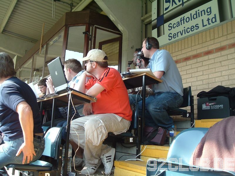 Wycombe Wanderers - Shrewsbury Town, Adams Park, League Two, 07.04.2007 - Media box