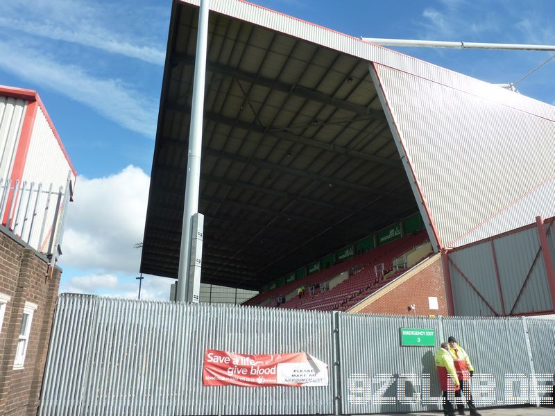 Alexandra Stadium - Crewe Alexandra, Main Stand