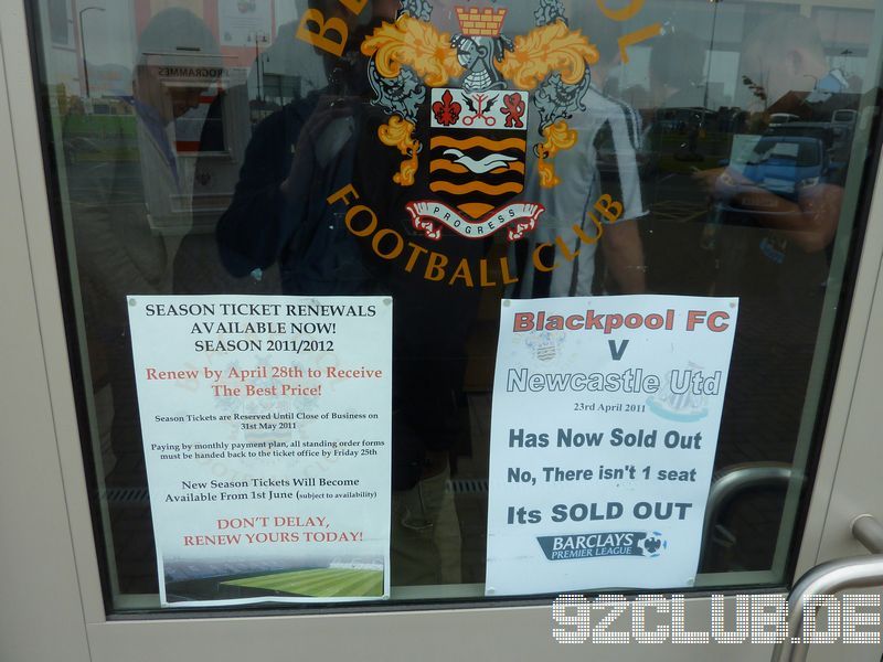 Bloomfield Road - Blackpool FC, 