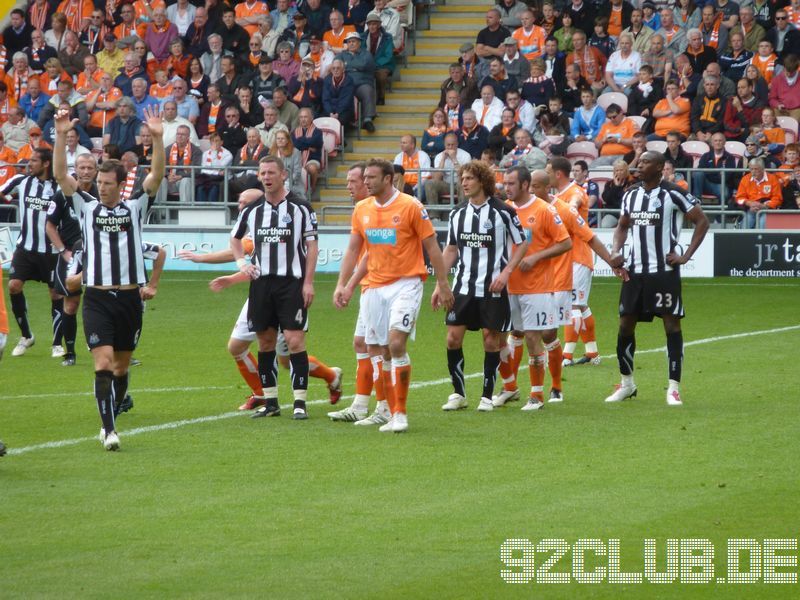 Blackpool FC - Newcastle United, Bloomfield Road, Premier League, 23.04.2011 - 