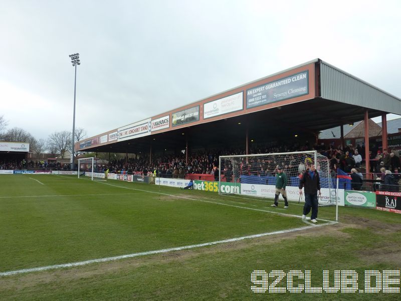 York City - Wycombe Wanderers, Bootham Crescent, League Two, 15.03.2014 - 