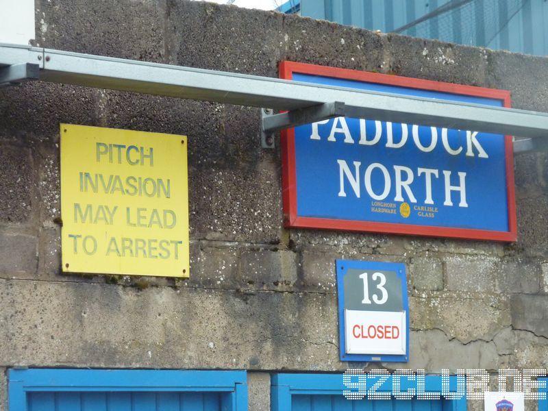 Carlisle United - Scunthorpe United, Brunton Park, League One, 09.04.2012 - 