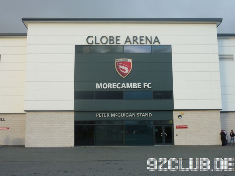 Globe Arena - Morecambe FC, 