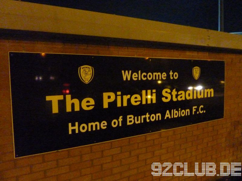 Pirelli Stadium - Burton Albion, 