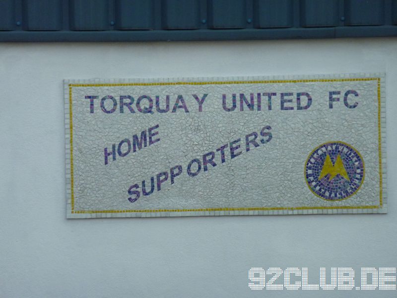 Plainmoor - Torquay United, 