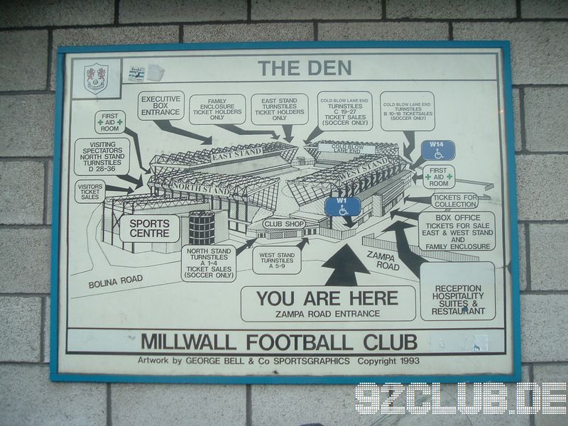 Den - Millwall FC, 