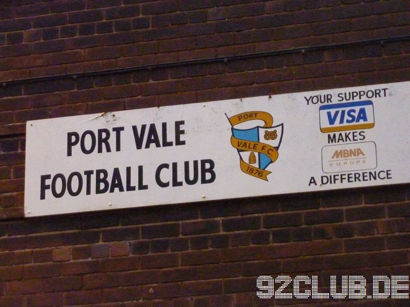 Vale Park - Port Vale, 