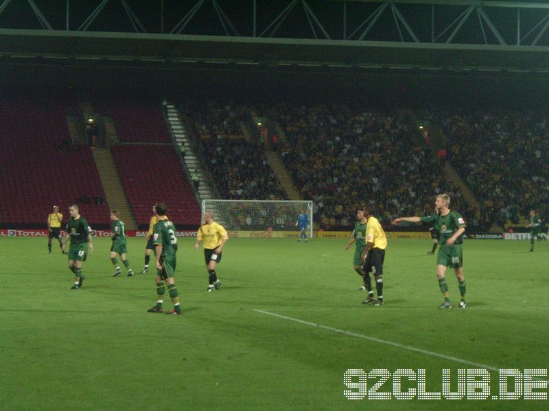 Watford FC - Norwich City, Vicarage Road, Championship, 13.09.2005 - 
