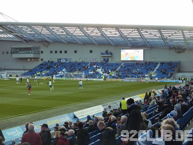 Brighton & Hove Albion - Reading FC, Amex Community Stadium, Championship, 10.04.2012 - North Stand