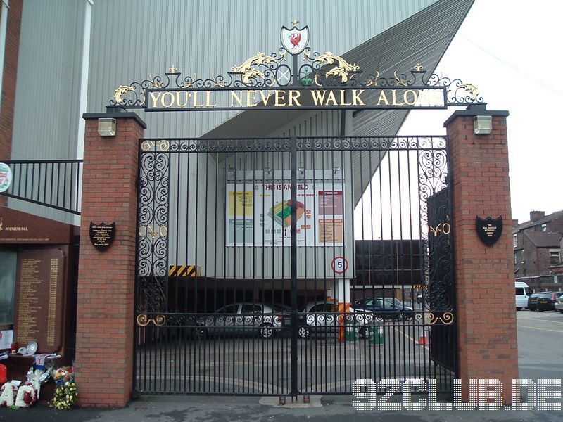 Anfield - Liverpool FC, Shankly Gates
