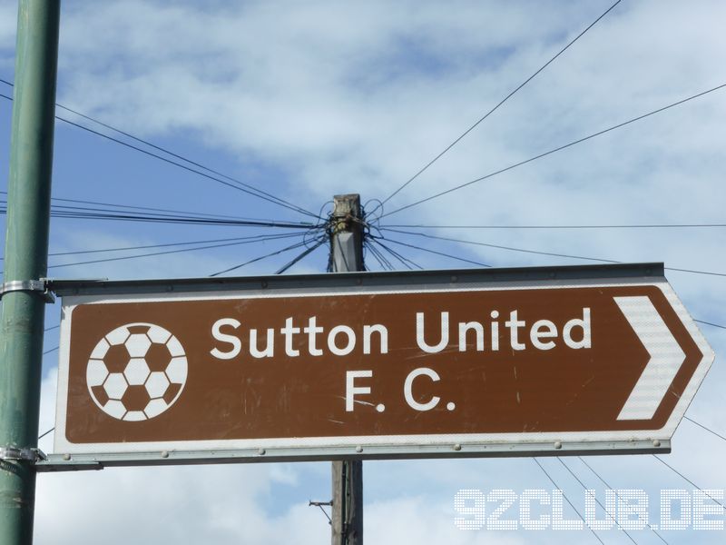 Gander Green Lane - Sutton United, 