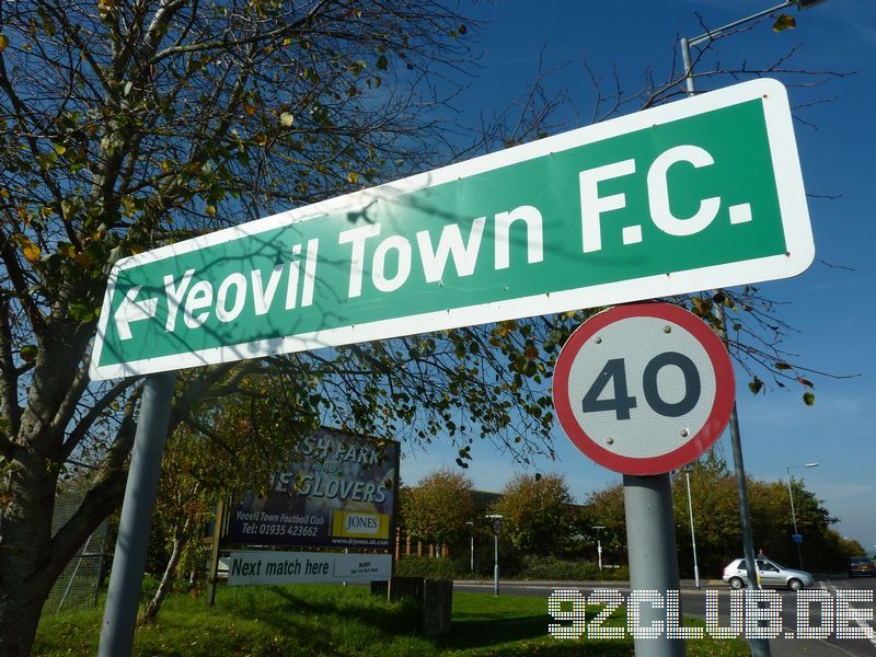 Yeovil Town - Bury FC, Huish Park, League One, 01.10.2011 - 