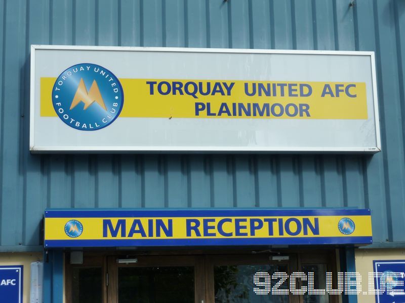 Plainmoor - Torquay United, 