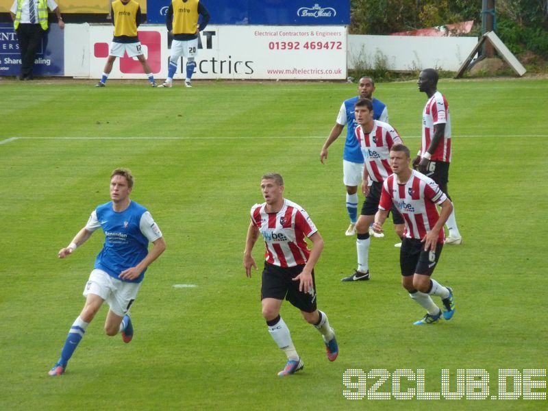 Exeter City - York City, St.James Park, League Two, 15.09.2012 - 