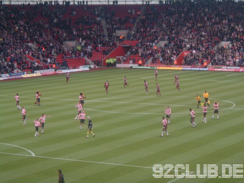Southampton FC - Burnley FC, St.Marys Stadium, Championship, 03.12.2005 - 