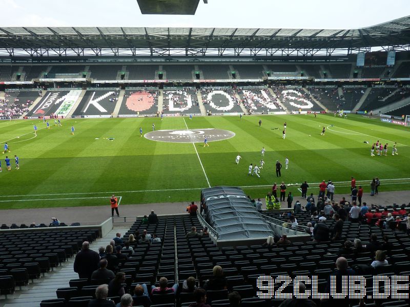 MK Dons - Brentford FC, stadium mk, League One, 21.04.2014 - 