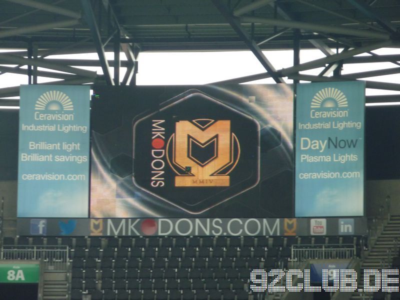 MK Dons - Brentford FC, stadium mk, League One, 21.04.2014 - 